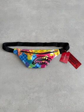 NWT SPRAYGROUND Vivid Livid & Splivid crossbody/waist bag